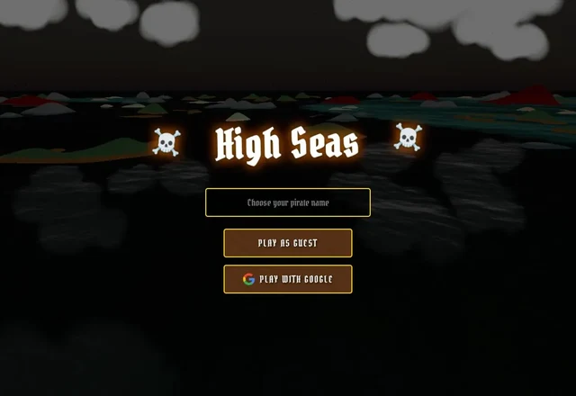 High Seas pirate game